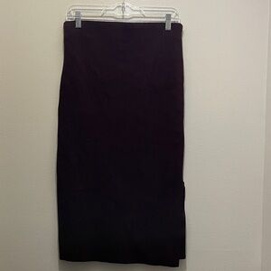 Express Dark Purple Pencil Skirt Sz M